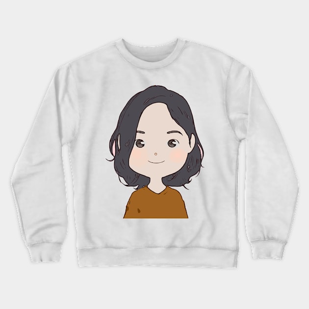 Kawai chibi Crewneck Sweatshirt by Birdbox